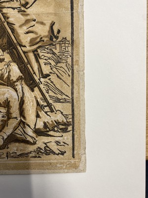 Lot 45 - Carpi (Ugo da, circa 1470-1532). The Deposition, after Raphael, circa 1520