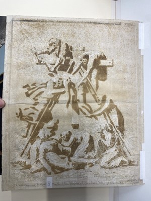 Lot 45 - Carpi (Ugo da, circa 1470-1532). The Deposition, after Raphael, circa 1520