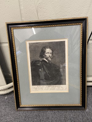 Lot 65 - Van Dyck (Anthony, 1599-1641 and Jacobus Neeffs, 1604-1667). Frontispiece to the series Icones...