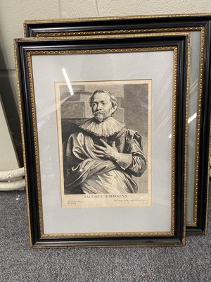 Lot 65 - Van Dyck (Anthony, 1599-1641 and Jacobus Neeffs, 1604-1667). Frontispiece to the series Icones...