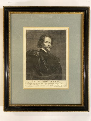 Lot 65 - Van Dyck (Anthony, 1599-1641 and Jacobus Neeffs, 1604-1667). Frontispiece to the series Icones...