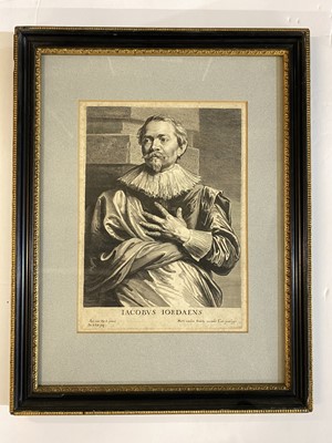 Lot 65 - Van Dyck (Anthony, 1599-1641 and Jacobus Neeffs, 1604-1667). Frontispiece to the series Icones...