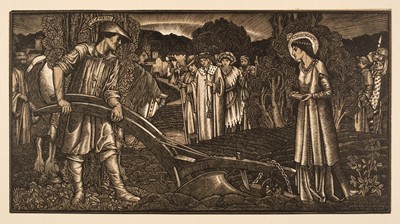 Lot 382 - Sleigh (Bernard, 1872-1954). Piers Plowman, 1904..., and one other