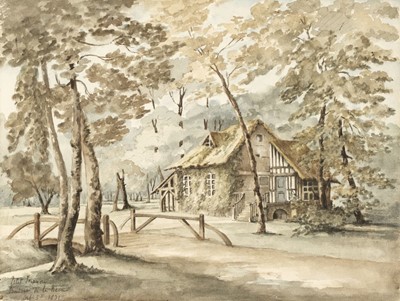 Lot 188 - English School. An album of watercolour views, early 19th century, & 1 other