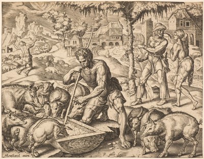 Lot 52 - Sadeler (Jan, 1550-1600). Annunciation of the Birth of Christ..., and others