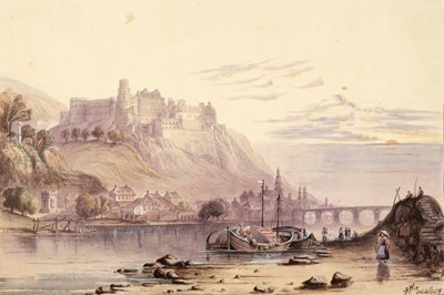 Lot 189 - English School. An album of watercolours, circa 1830s/40s
