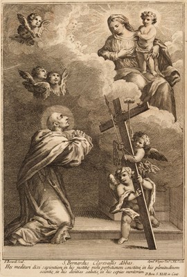 Lot 280 - Bernard (of Clairvaux, Saint). Sancti Bernardi Abbatis Primi Claræ-Vallensis Opera, 1781