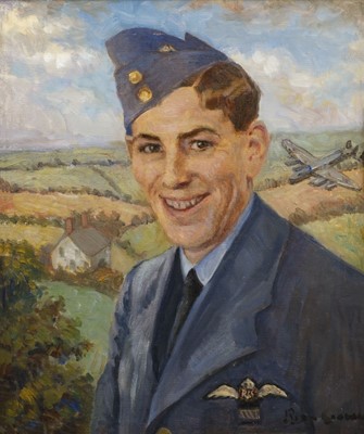 Lot 1 - A Poignant WWII D.F.M. medal to Flight Sergeant Michael de Beauchamp Collenette