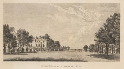 Lot 347 - Walpole (Horace). A Description of the Vila... at Strawberry Hill, 1st edition, 1784