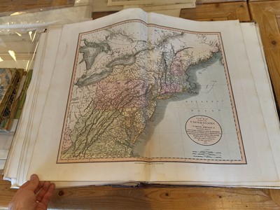 Lot 84 - Cary (John). Cary's new Universal Atlas..., 1st edition, 1808