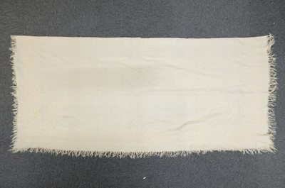 Lot 476 - Shawl. An embroidered Kashmir shawl, early-mid 19th century