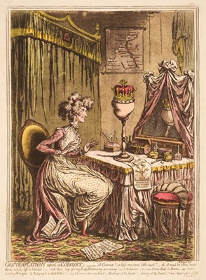 Lot 208 - Gillray (James). Contemplations upon a Coronet, London: H. Humphreys, March 20th, 1797