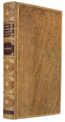 Lot 40 - Johnson (Samuel). A Journey to the Western Islands of Scotland, 1st edition, 1775