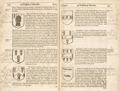 Lot 246 - Guillim (John). A Display of Heraldrie, 3rd edition, 1638