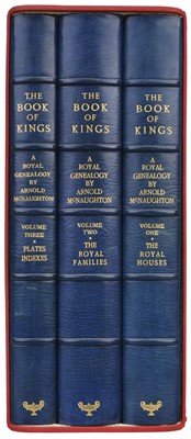 Lot 391 - McNaughton (Arnold). The Book of Kings, a Royal Genealogy, London: The Arcadia Press, 1973