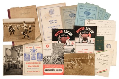 Lot 382 - Football. An Oldham Athletic FC fixture list booklet, 1926-27