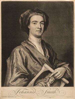 Lot 185 - Smith (John, 1652-1743). Johannes Smith, after Kneller, 1696