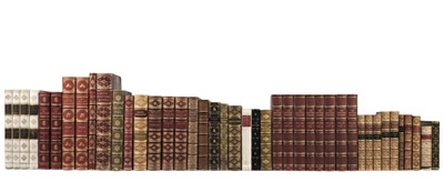 Lot 298 - Bindings. L'Homme Qui Rit by Victor Hugo, 4 volumes, Paris: A. Lacroix, 1869