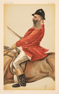 Lot 191 - Vanity Fair. A collection of approx. 30 caricatures of fox hunters and similar, 19th & 20th century