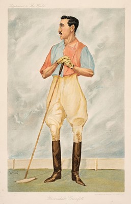 Lot 190 - The World. A collection of approx. 45 lithographic caricatures of people of interest, 1910-1911