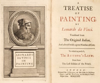 Lot 359 - Leonardo da Vinci. A Treatise on Painting, 1st English edition, 1721