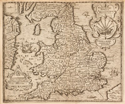 Lot 235 - Camden (William). Britannia siue Florentissimorum Regnorum, Angliae, Scotiae, Hiberniae, 1600