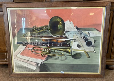 Lot 140 - Freedman, Barnett. Music, Still Life, 1951
