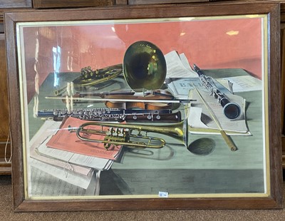 Lot 140 - Freedman, Barnett. Music, Still Life, 1951