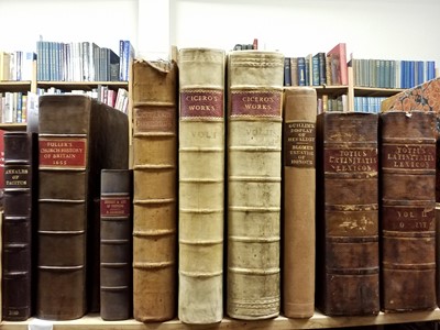 Lot 461 - Antiquarian. A large collection of 17th to 19th century literature, approximately 175 volume