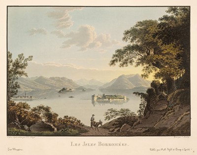 Lot 20 - Switzerland. An album of 35 fine colour aquatint Swiss views after Wetzel, circa 1820 -1830