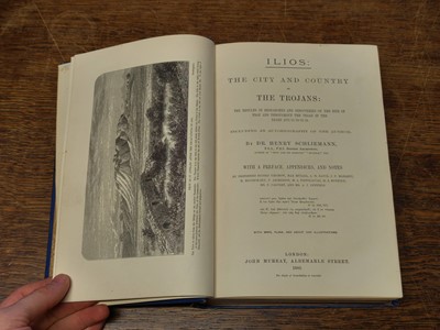 Lot 18 - Schliemann (Dr. Henry). Ilios: The City and Country of the Trojans, 1880