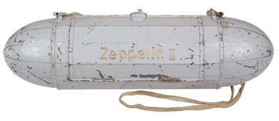 Lot 356 - Graf Zeppelin. A rare Zeppelin II lunchbox circa 1930s