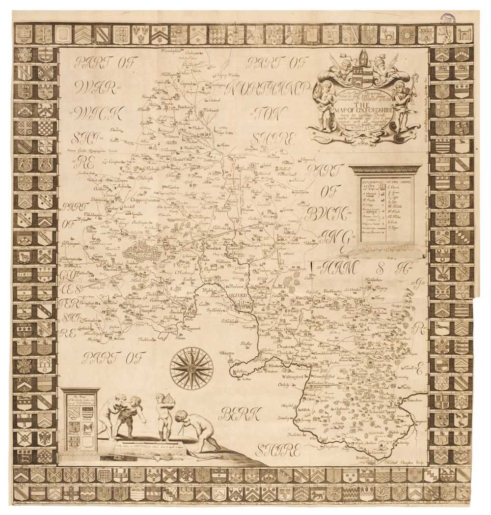 Lot 62 - Plot (Robert). The Natural History of Oxford-shire..., 2nd edition, Oxford: 1705