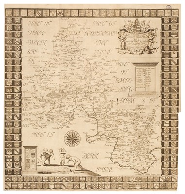Lot 62 - Plot (Robert). The Natural History of Oxford-shire..., 2nd edition, Oxford: 1705