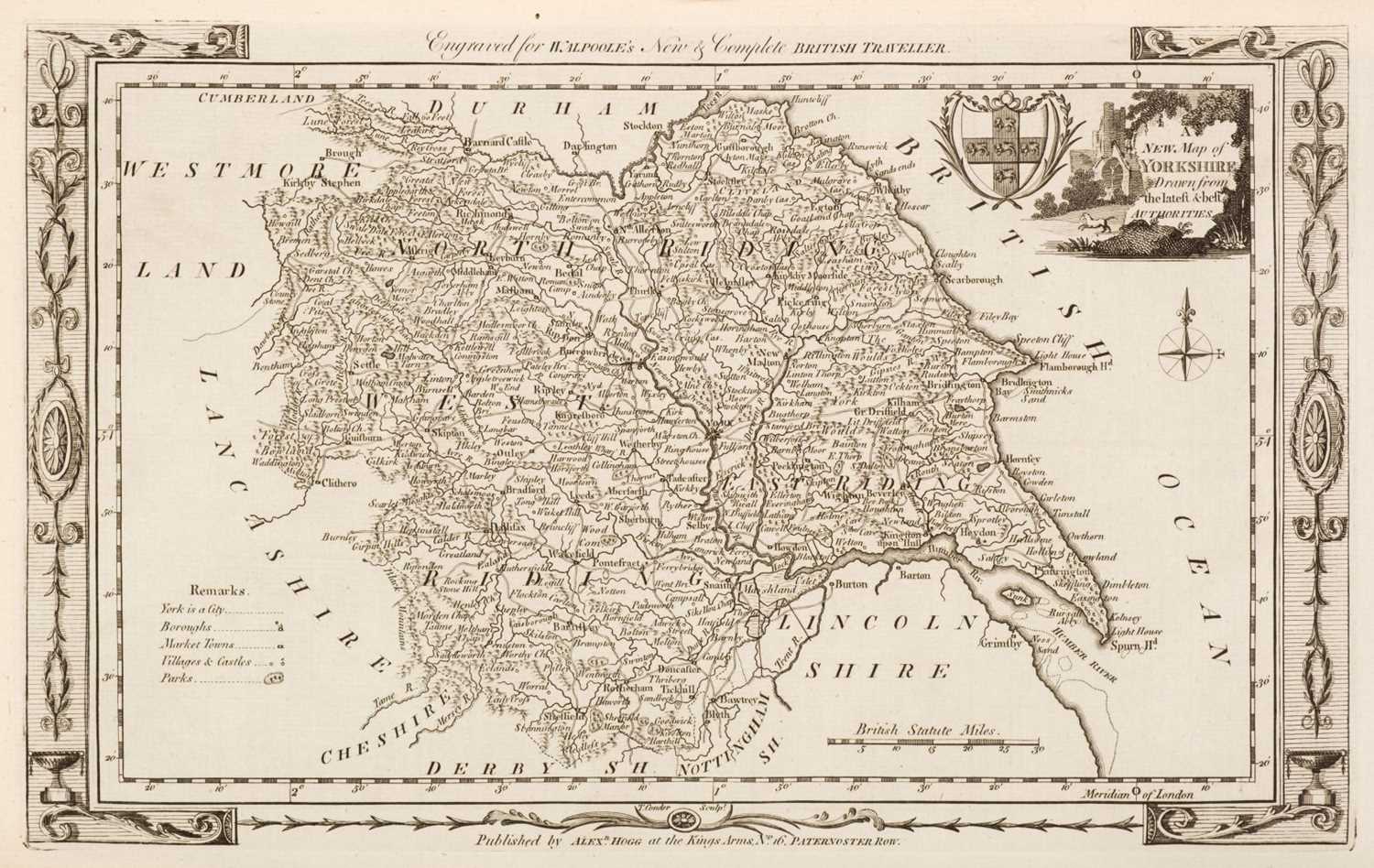 Lot 67 - Walpoole (G. A.). The New British Traveller..., circa 1784