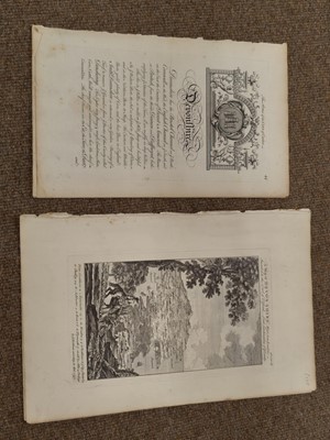 Lot 126 - Devon. Bickham (G.), A Map of Devon - Shire West from London..., 1750