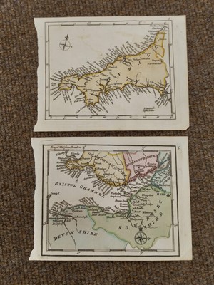 Lot 126 - Devon. Bickham (G.), A Map of Devon - Shire West from London..., 1750