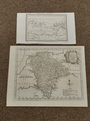 Lot 126 - Devon. Bickham (G.), A Map of Devon - Shire West from London..., 1750