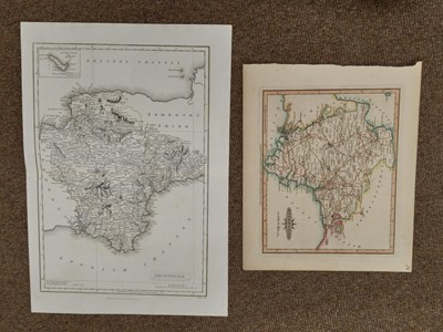 Lot 126 - Devon. Bickham (G.), A Map of Devon - Shire West from London..., 1750