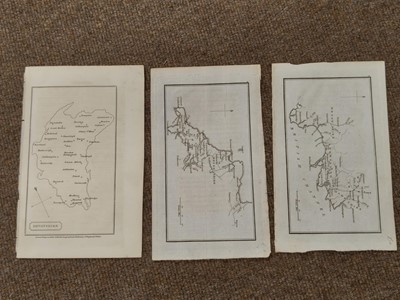 Lot 126 - Devon. Bickham (G.), A Map of Devon - Shire West from London..., 1750