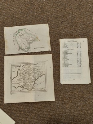 Lot 126 - Devon. Bickham (G.), A Map of Devon - Shire West from London..., 1750