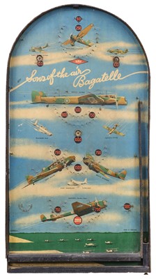 Lot 339 - Bagatelle. A novelty aviation bagatelle games board by Kay Toys, circa 1950s