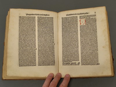 Lot 258 - Gerson (Johannes). Opera: Inuentarium eorum que in operibus ..., 1489