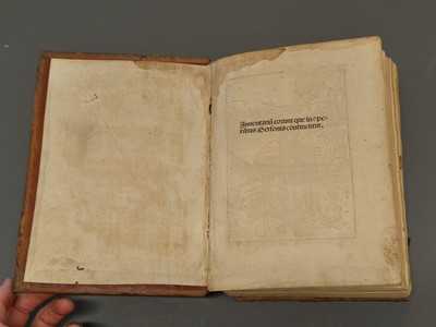 Lot 258 - Gerson (Johannes). Opera: Inuentarium eorum que in operibus ..., 1489