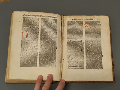Lot 258 - Gerson (Johannes). Opera: Inuentarium eorum que in operibus ..., 1489