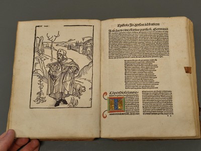 Lot 258 - Gerson (Johannes). Opera: Inuentarium eorum que in operibus ..., 1489