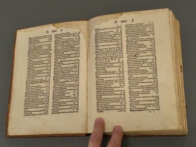Lot 258 - Gerson (Johannes). Opera: Inuentarium eorum que in operibus ..., 1489