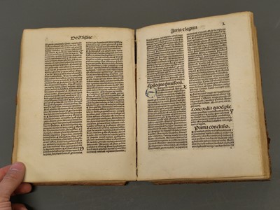 Lot 258 - Gerson (Johannes). Opera: Inuentarium eorum que in operibus ..., 1489