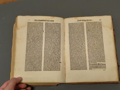 Lot 258 - Gerson (Johannes). Opera: Inuentarium eorum que in operibus ..., 1489