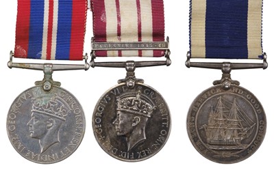 Lot 64 - Pair: Engine Room Artificer D.R. Clark, Royal Navy
